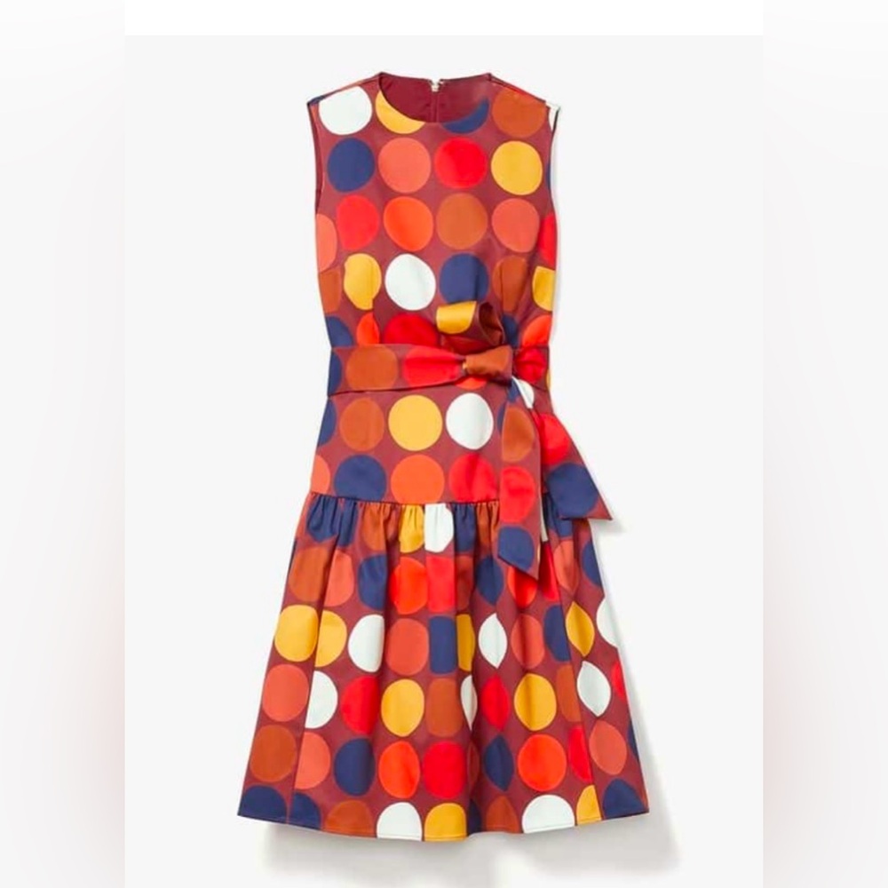 Kate Spade Dot Julia Fit n Flair Party Dress - Size 10